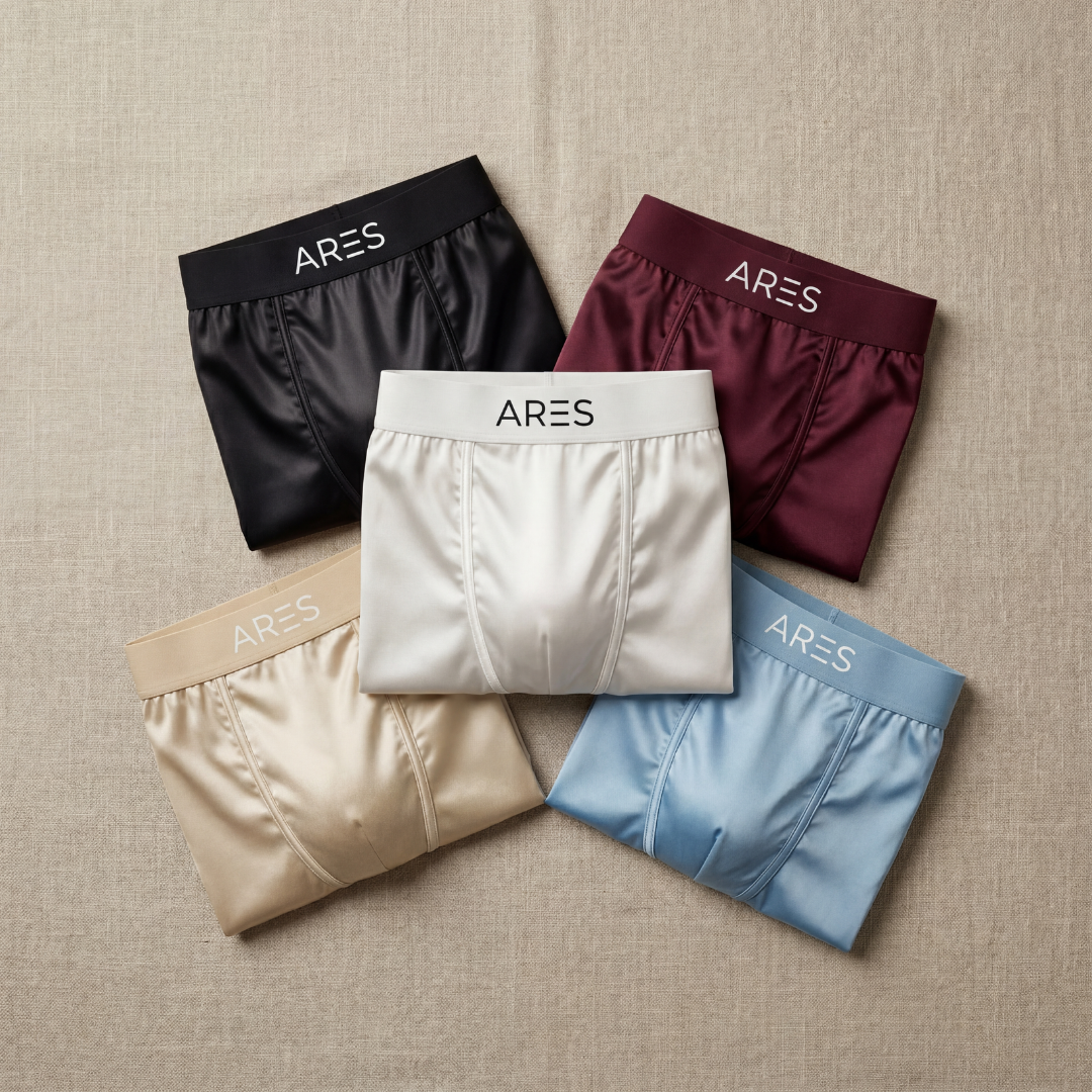 Premium zijden boxers | De hele dag comfort wit (NIEUW)