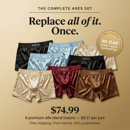 Premium Silk Boxer | All-Day Comfort