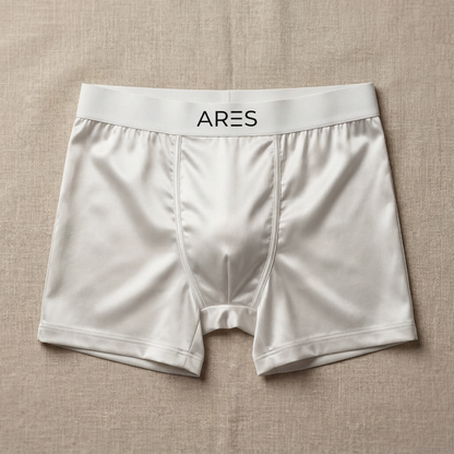 Premium zijden boxers | De hele dag comfort wit (NIEUW)