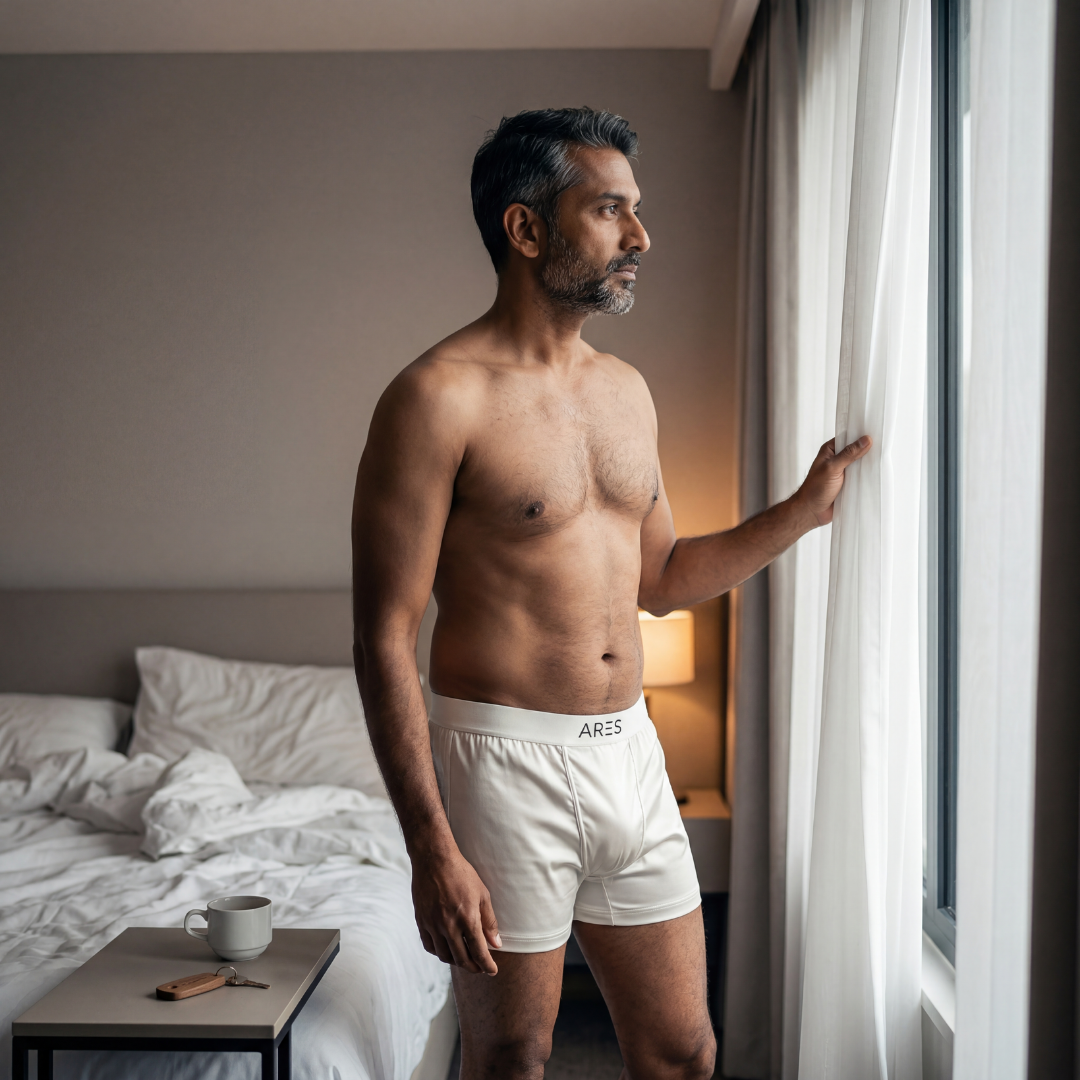 Premium zijden boxers | De hele dag comfort wit (NIEUW)