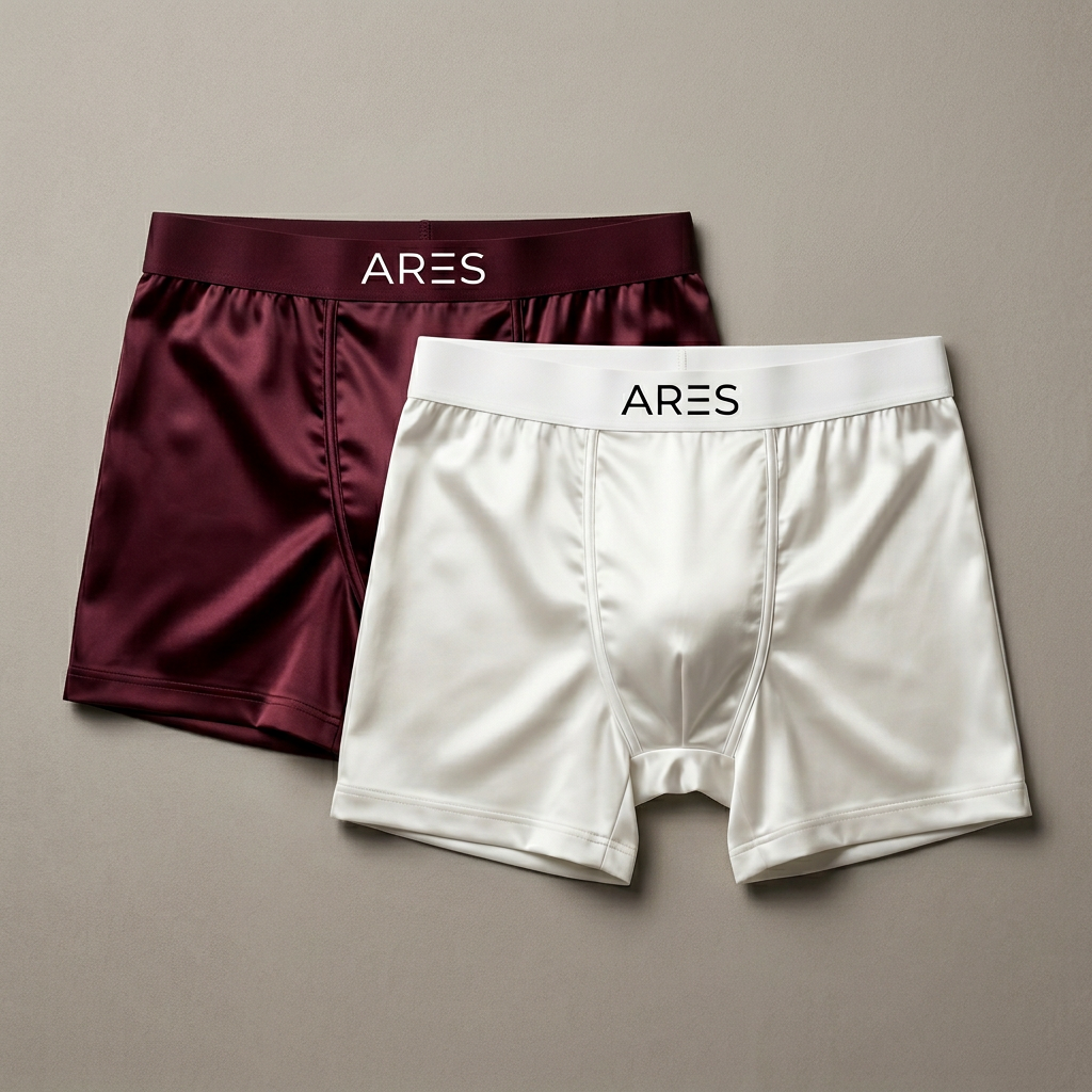 ARES zijden boxershorts | Comfort voor de hele dag (Nieuwe kleuren)